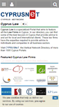 Mobile Screenshot of cypruslaw.com