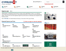 Tablet Screenshot of cypruslaw.com